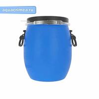 Бочка пластиковая 20 л с обручем и ручками (д. 315 выс. 384)