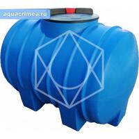 Емкость G 250л горизонтальная синяя ш 610 в 690 д890