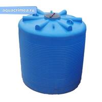 Емкость V 5000 л вертикальная  Гранд Пласт В-2050мм  Ф-1900мм (д.г.400 мм)