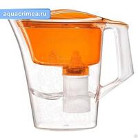 Фильтр-кувшин для очистки воды "БАРЬЕР Танго" оранжевый с узором