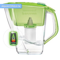 Фильтр-кувшин для очистки воды "БАРЬЕР ПРАЙМ"  зеленое яблоко Опти-Лайт 4,2 л