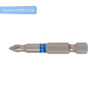 Бита PH 3 х 50 мм, сталь S2, с насеч., блистер 10шт (10702070/260619/0118488/13, Тайвань)