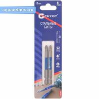 Набор стальных бит, 2 шт, CUTOP Profi, PH2, 70 мм