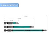 Биты, PH1, 50 мм, тип хвостовика E 1/4", 1 шт .поштучно, Optimum Line