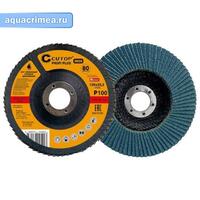 Круг лепестковый торцевой циркониевый 125*22.2, P80 Cutop PROFI PLUS (5/200) (10309093/120819/000424