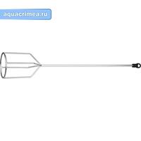 Миксер "MASTER" для гипсовых смесей и наливных полов, шестигранн. хвостовик, оцинкованный, 80х530мм