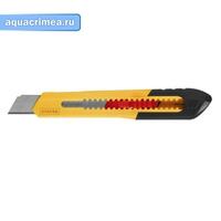 Нож из АБС пластика QUICK-18, сегмент. лезвия 18 мм, STAYER