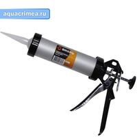 Пистолет для герметика алюминиевый закрытый