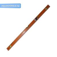 Уровень алюминиевый 1000мм фрезерованный 3 глазка