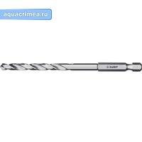 Сверло по металлу с шестигранным хвостовиком, сталь Р6М5, класс А, ПРОФ-А 4.2х93мм