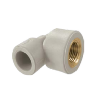 Колено ВР 32 x 3/4" СЕРОЕ PPR