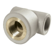 Тройник РВ 25 х 3/4" х 25 СЕРЫЙ PPR