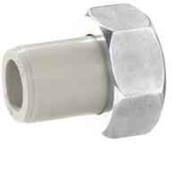 Штуцер с НГ 32х1 1/4" СЕРЫЙ PPR