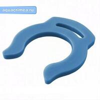 Клипса (фиксатор для фиттинга 1/4 LC-14) (В-синяя)