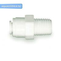 Фитинг прямой 1/4-1/4 трубка резьба МС0404