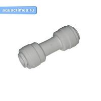 Соединение прямое WA-UC0606 (3/8"ODх3/8"OD, Organic) , арт.И1610