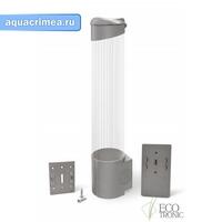 Держатель стаканов на шурупах Ecotronic (silver) мод.003