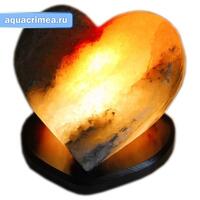 Соляная лампа "Сердце" 4-6 кг