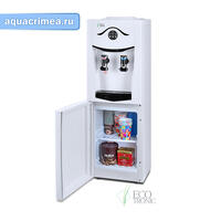 Кулер Ecotronic K21-LC напольный компрессорное охлаждение белый с черным (шкафчик)