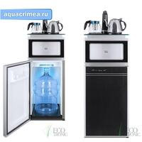 Кулер с чайным столиком Тиабар Ecotronic TB3-LE UV silver+black