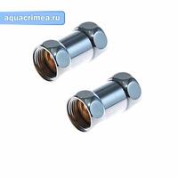 Соединитель для полотенцесушителя 1" - 1/2" ВВ (пара)