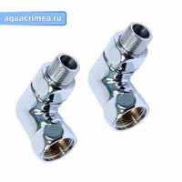 Угол для полотенцесушителя 3/4" ВН (пара)