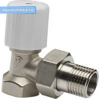 Регулирующий клапан для радиатора прямой 3/4 (AQUALINK)