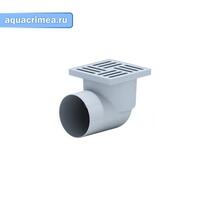 TA1110 Трап гориз. вып. 110 с нерег.решеткой из пластика 15х15