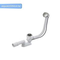 A55K Сифон для ванны автомат комплект металл 57cm