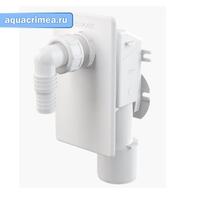 APS4 Сифон для стир.машины под штукатурку белый