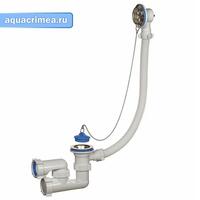 А-8008 Сифон для ванны регул.с переливом