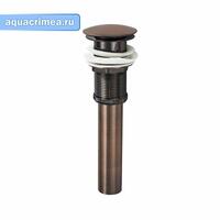 Верхняя часть сифона-автомата на раковину МЕДЬ