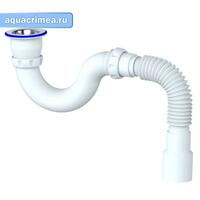 Сифон для душевого поддона  G 32 1 1/2*40 с гофрой 40*40/50 G32 UNICORN