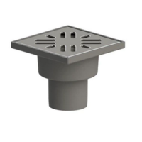 Трап ТП 50 верт. нерж. 100*100