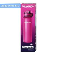 Бутылка-фильтр розовая 0,5 л