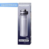 Бутылка-фильтр серая 0,5 л