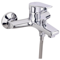 Смеситель для ванны с коротким литым изливом  STEMIX