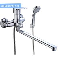 Смеситель для ванны, длинный излив, 35мм, латунь, BOOUB8290-18F