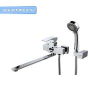 Смеситель д/ванны хром  G2207   (ф35, длинный гусак 35 см, евро перекл.)    GAPPO