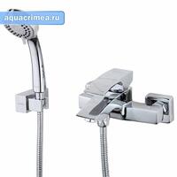 Смеситель д/ванны хром  G3007   (ф35, короткий гусак, евро перекл)   GAPPO