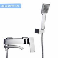 Смеситель д/ванны хром G3207 (ф35, короткий гусак, евро перекл) GAPPO