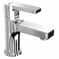 Смеситель Lemark Aura LM0606CH для умывальника монолитный, хром