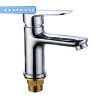 Смеситель для умывальника, 35мм, гайка, латунь, BOOU B8274-1J