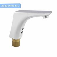 Смеситель сенсорный на раковину, с регулировкой температуры воды на корпусе , квадратный BRIMIX  -