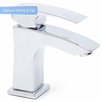 Смеситель д/раковины бел/хром G1007-7 (ф35, на гайке) GAPPO