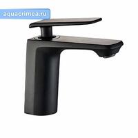 Смеситель Dartmoor для умывальника шар. 10310 черный латунь Golden Fox