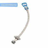 Гибкая подводка для воды 1м, Г/Г KRAFTER LUXe (силик. оболочка) (80шт в коробке)