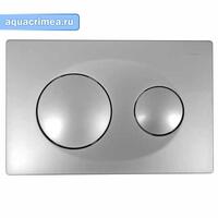 Панель смыва AZARIO хром матовый