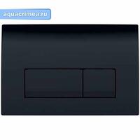 Панель смыва Geberit Delta51, двойной смыв: Глянцевый черный