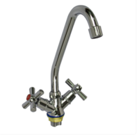 Смеситель для кухни высокий излив, тип крепления - гайка STEMIX
